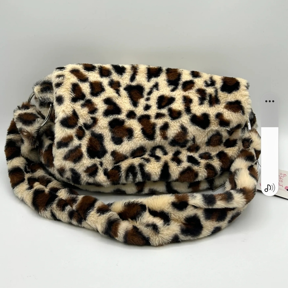 Gilda Paris Fur Messenger Bag